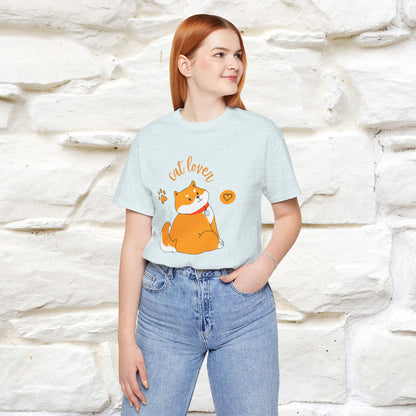 "Cat Lover" T-Shirt for Men & Women | 100% Cotton | Purrfect Gift for Cat Enthusiasts