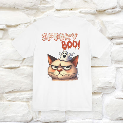 ''Spooky Boo'' T-shirt for Man and women Front And Back Design 100% Cotton*