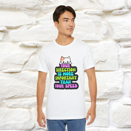 "Your Direction Is More ..." |  Cat T-shirt | Nunu&Miao Studio - Nunu&Miao Studio