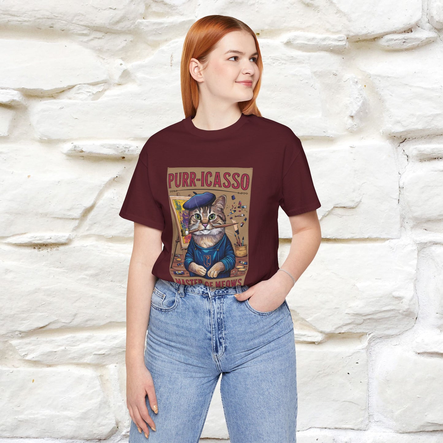 ''Purr-Icasso Masters Of Meows'' | CatT-Shirt | Nunu&Miao Studio