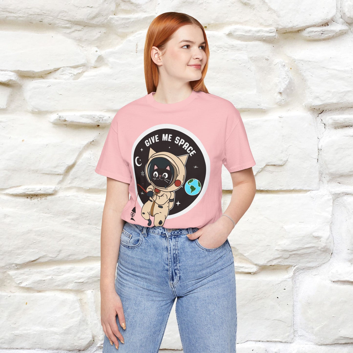 Give Me Space Cat T-Shirt for Men & Women | 100% Cotton* Funny  Tee