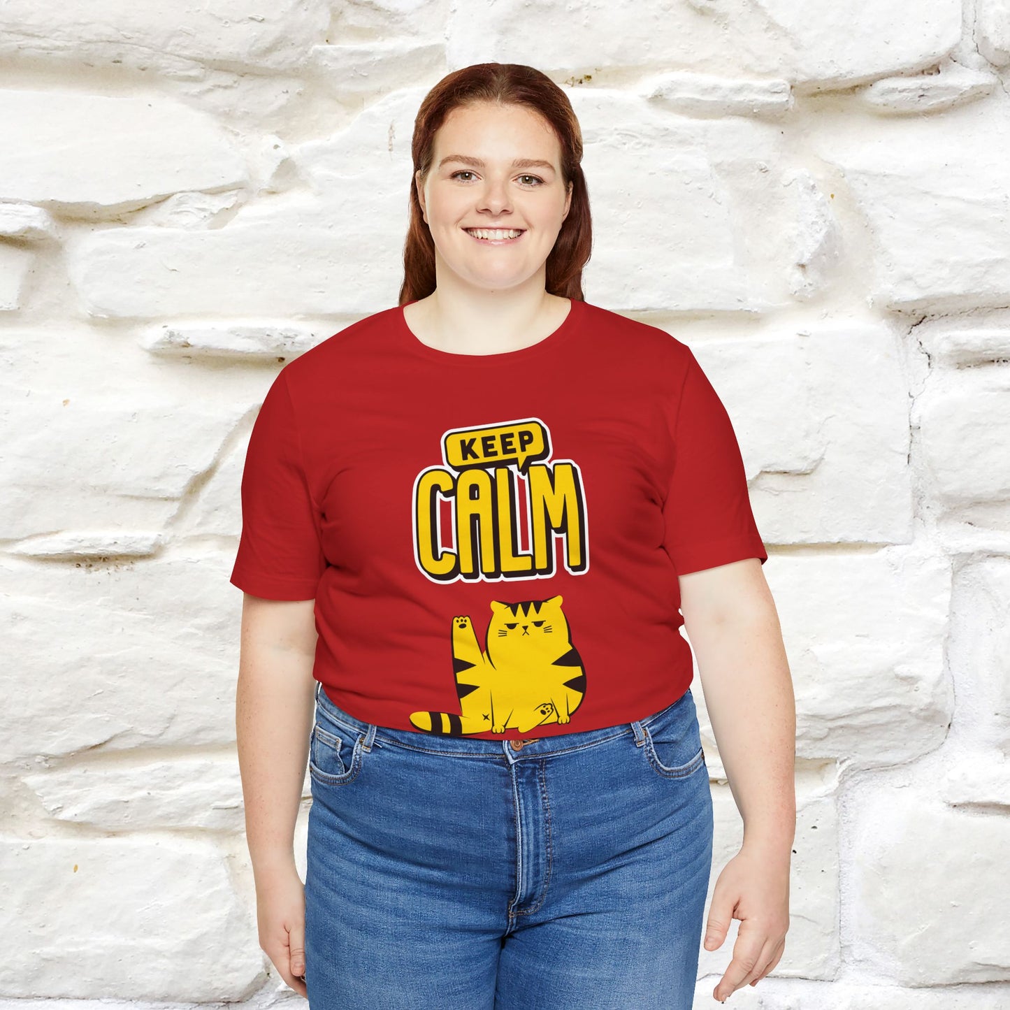 "Keep..."  | Cat T-Shirt  | Nunu&Miao Studio