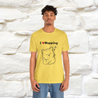 "I Love Napping" Cat T-Shirt | Nunu&Miao Studio