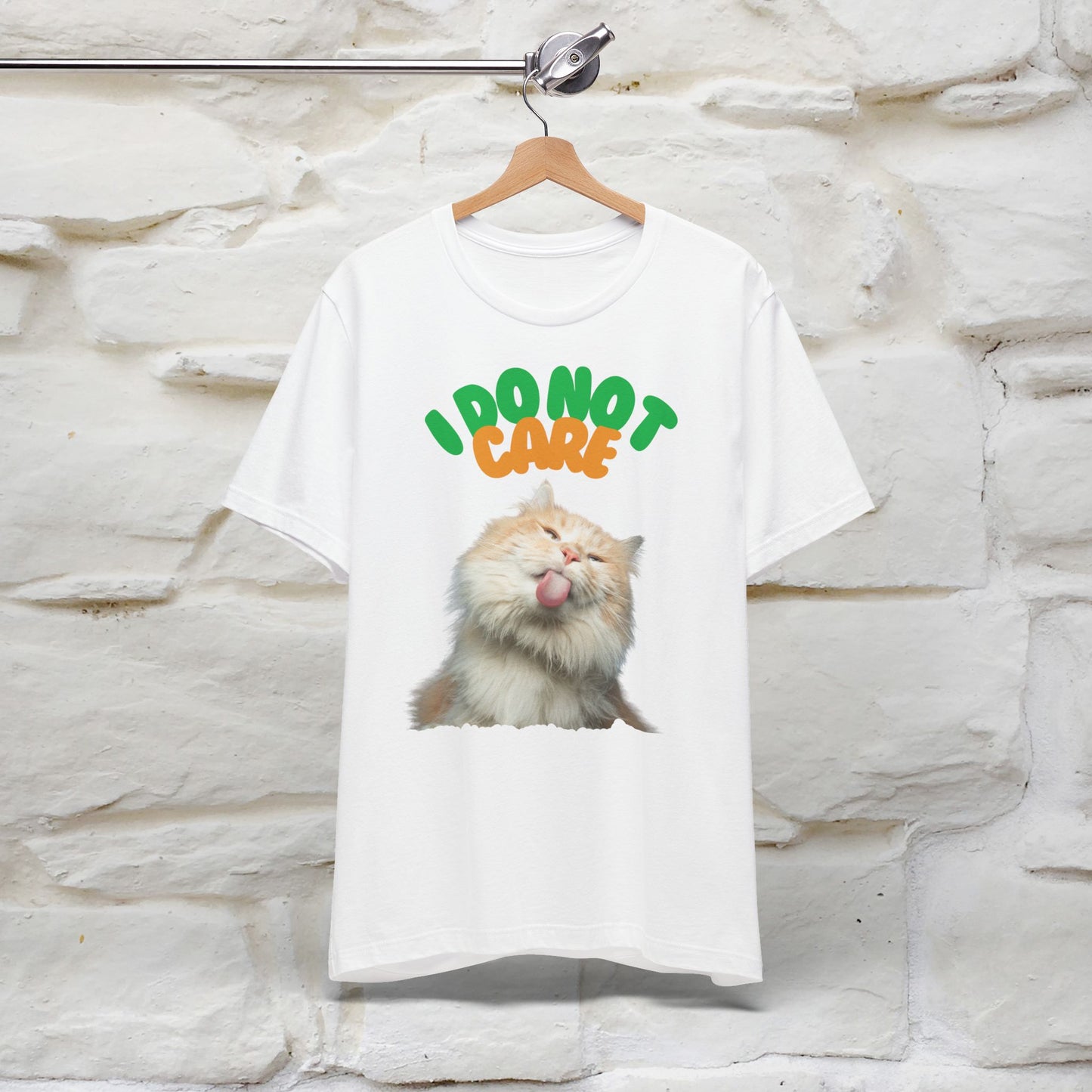 ''I Do Not Care''  Cat T-shirt for Men and Women  100% Cotton*