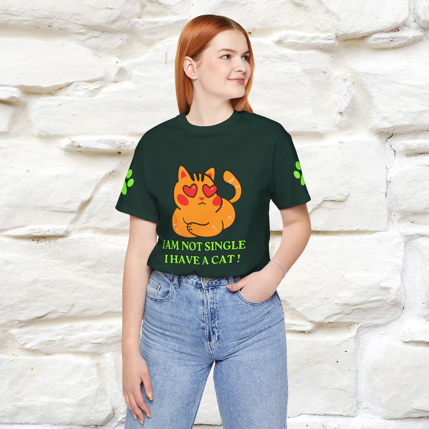 ''I’m Not Single, I Have a Cat'' |Cat Shirt | Nunu&Miao Studio - Nunu&Miao Studio