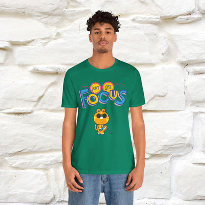 ''Don’t Lose Focus'' Cat T-Shirt | Nunu&Miao Studio