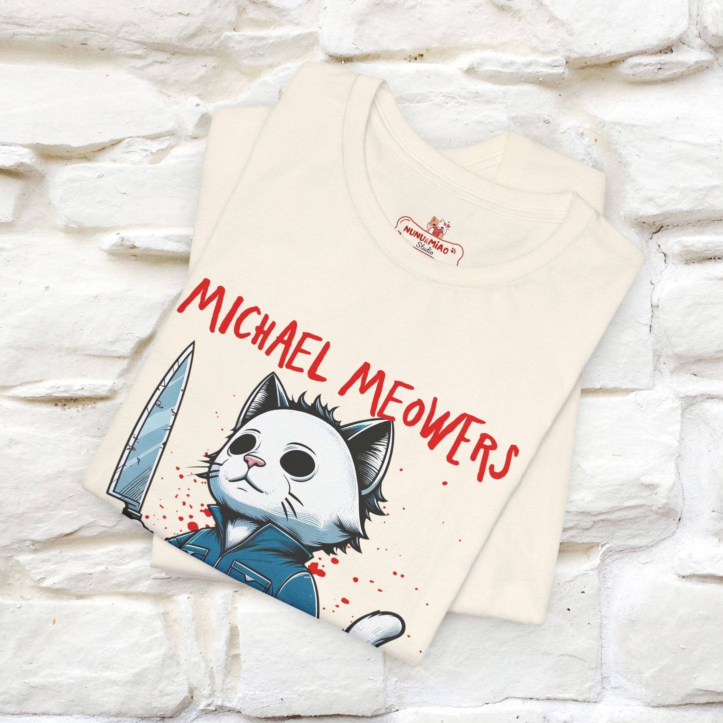 Michael Meowers T-Shirt | Playful Cat Parody Tee for Men & Women | 100% Cotton*