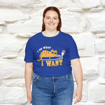 "I Do What I Want" Cat T-Shirt | Nunu & Miao Studio