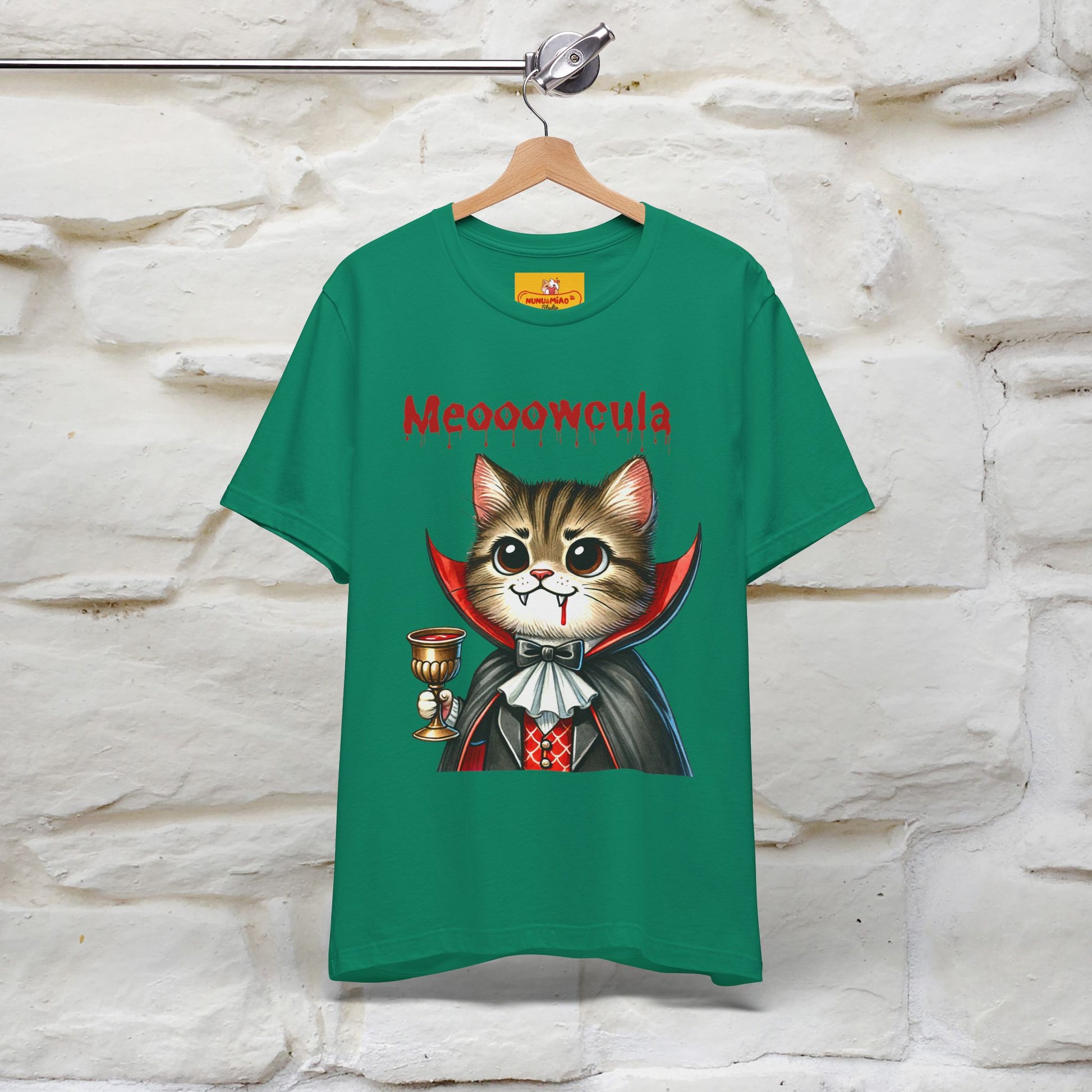 "Meooowcula" Cat T-shirt |Nunu&Miao Studio - Nunu&Miao Studio
