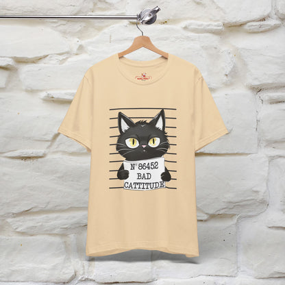 "Bad Cattitude" T-Shirt for Men & Women | 100% Cotton*