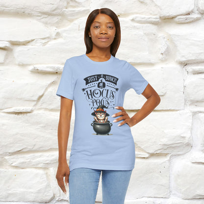 "Just A Bunch Of Hocus Pocus" Cat  T-shirt |Nunu&Miao Studio