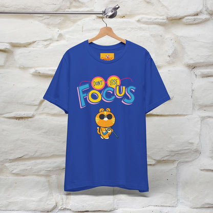 ''Don’t Lose Focus'' Cat T-Shirt | Nunu&Miao Studio - Nunu&Miao Studio