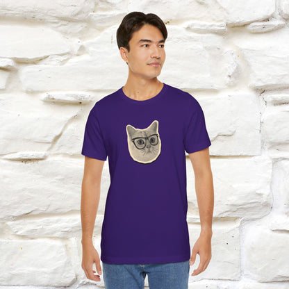 "Napping Is My Cardio, I Learned From My Cat…" Funny Cat T-shirt | Nunu&Miao Studio