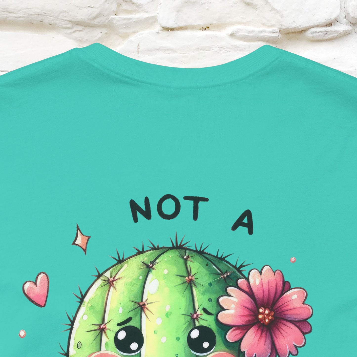 "Not A Hugger" |Funny T-Shirt | Front & Back Design|Nunu&Miao Studio