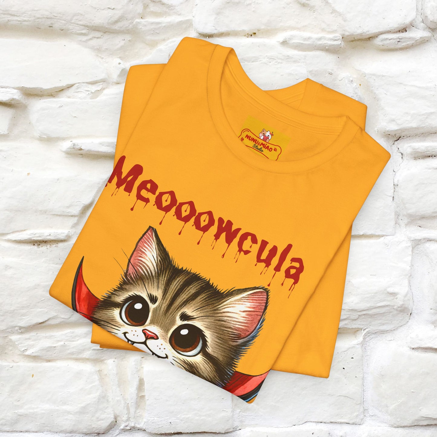"Meooowcula" Cat T-shirt |Nunu&Miao Studio