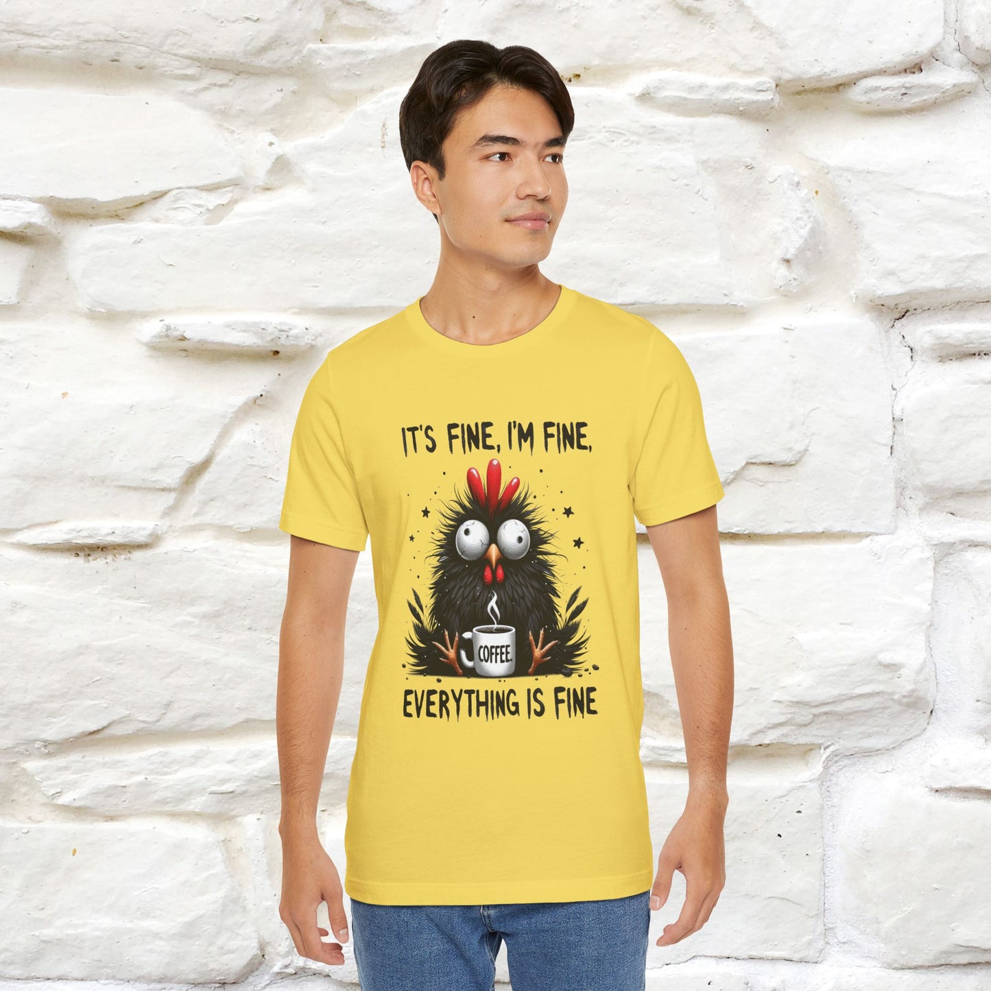 "Everything Is Fine" |Funny T-Shirt | Nunu&Miao Studio
