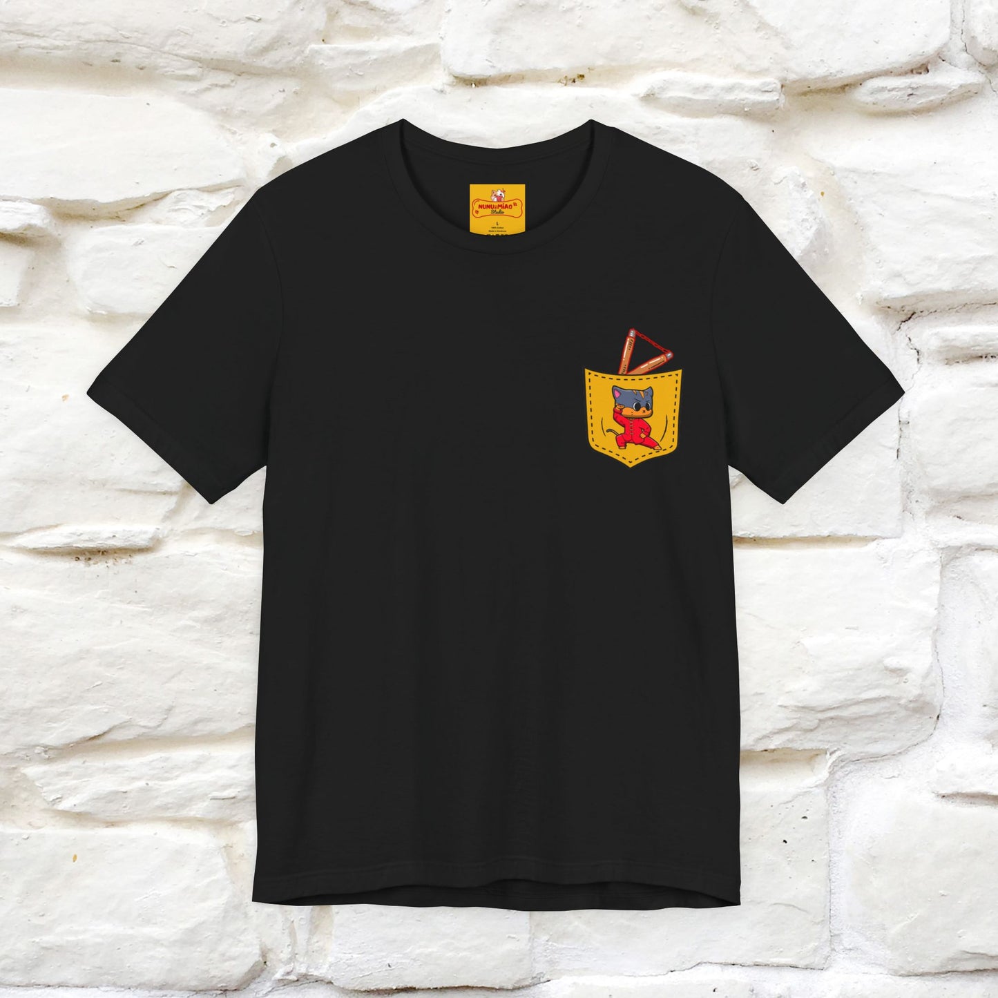 "Be Like Water: Cattitude Master | Cat T-Shirt |Nunu&Miao Studio