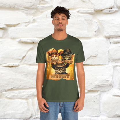 ''The Good, the Bad, and the Meow''| CatT-Shirt | Nunu&Miao Studio