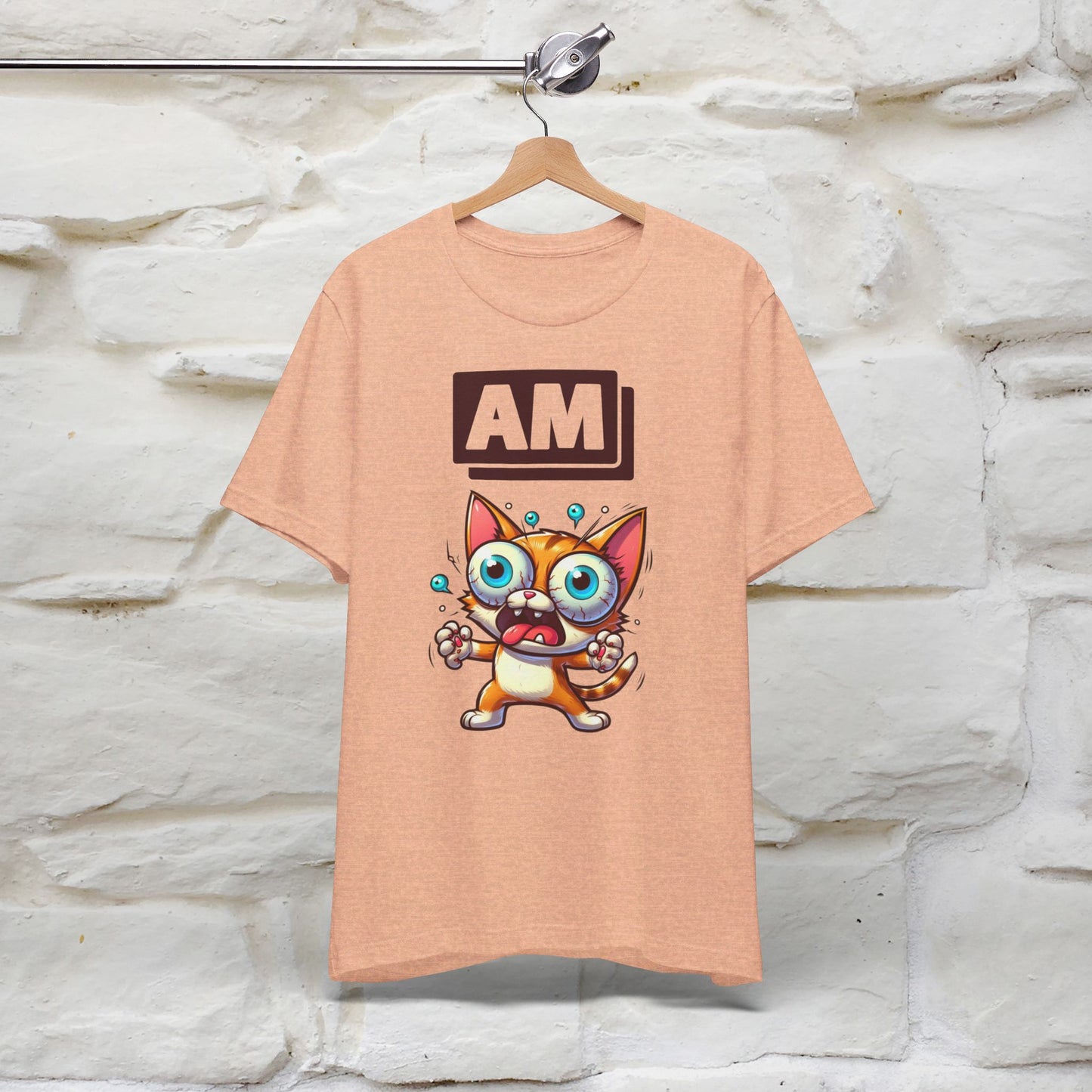 ''I' Am'' T-shirt for Man 100% Cotton* - Nunu&Miao Studio