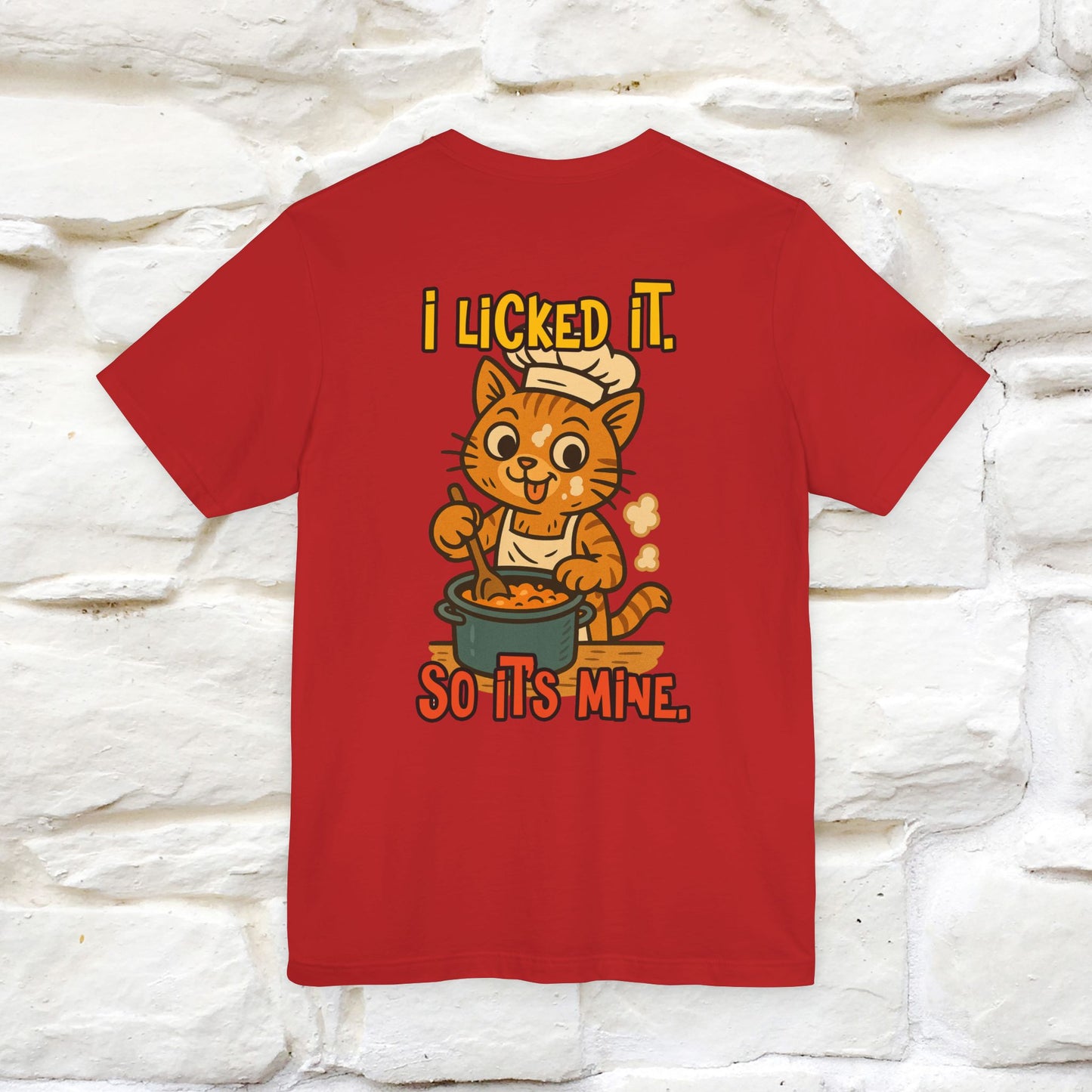 "I Licked It. It's Mine  " |Cat T-Shirt | Nunu&Miao Studio