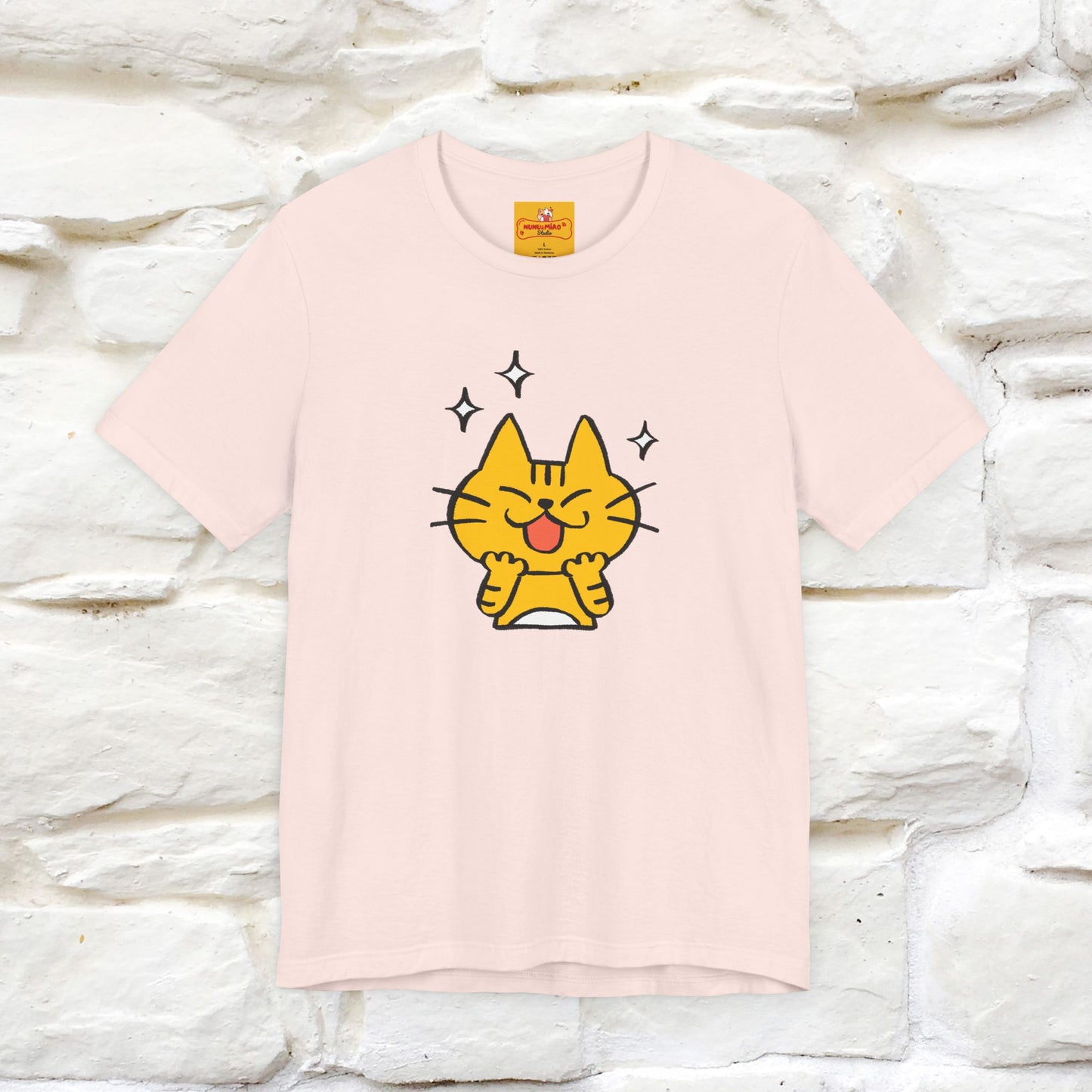""It's A Good Day" Cat T-Shirt| Front & Back Design | Nunu&Miao Studio