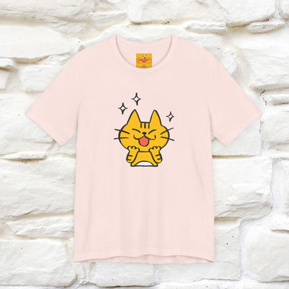 ""It's A Good Day" Cat T-Shirt| Front & Back Design | Nunu&Miao Studio