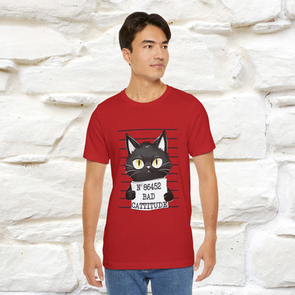 "Bad Cattitude" T-Shirt for Men & Women | 100% Cotton*