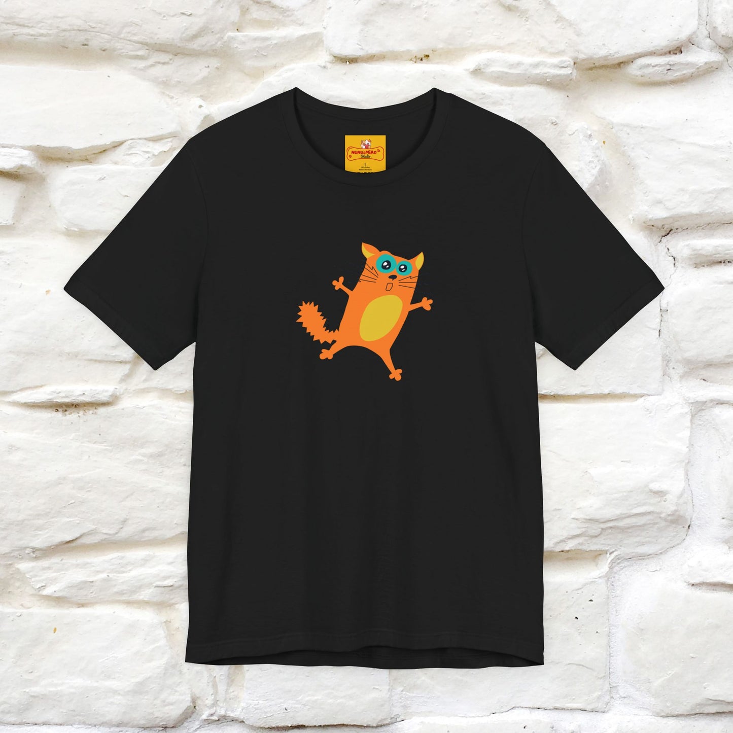 "It Always Seems Impossible Until It’s Done" Cat T-Shirt| Front & Back Design | Nunu&Miao Studio