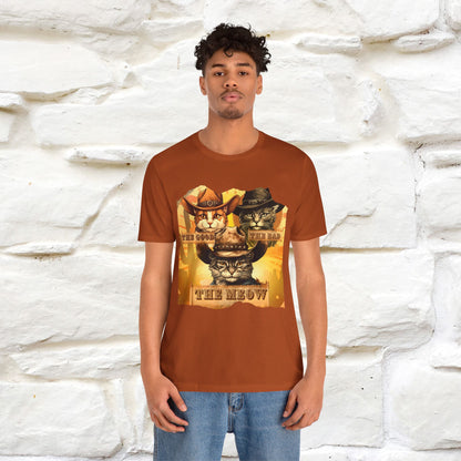 ''The Good, the Bad, and the Meow''| CatT-Shirt | Nunu&Miao Studio