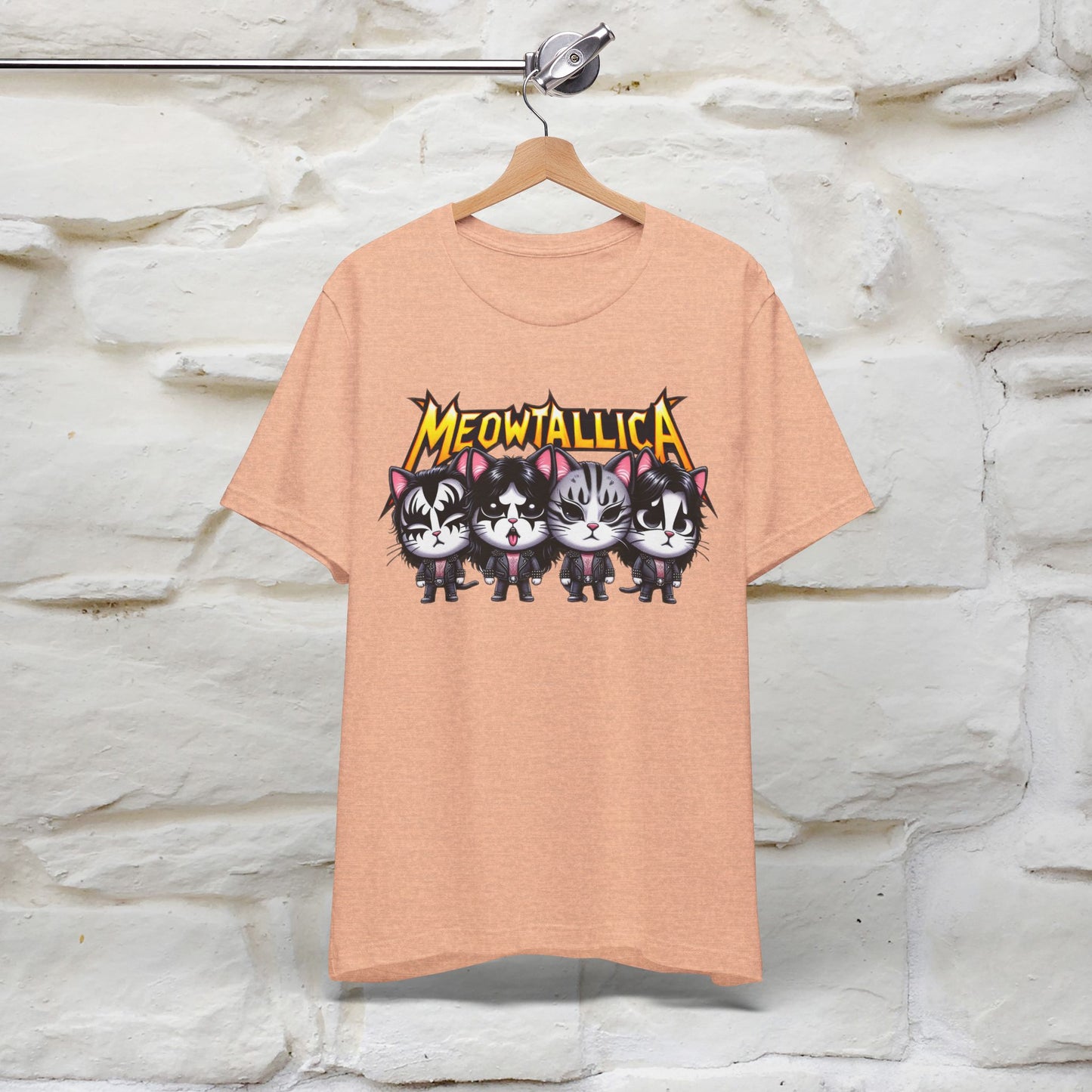 Meowtallica T-Shirt | Rock-Inspired Cat Tee for Men & Women | 100% Cotton*