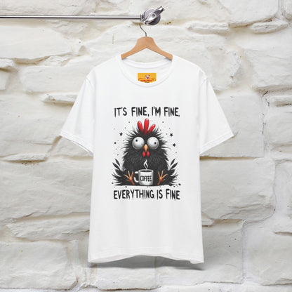 "Everything Is Fine" |Funny T-Shirt | Nunu&Miao Studio