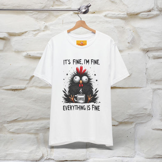 "Everything Is Fine" |Funny T-Shirt | Nunu&Miao Studio