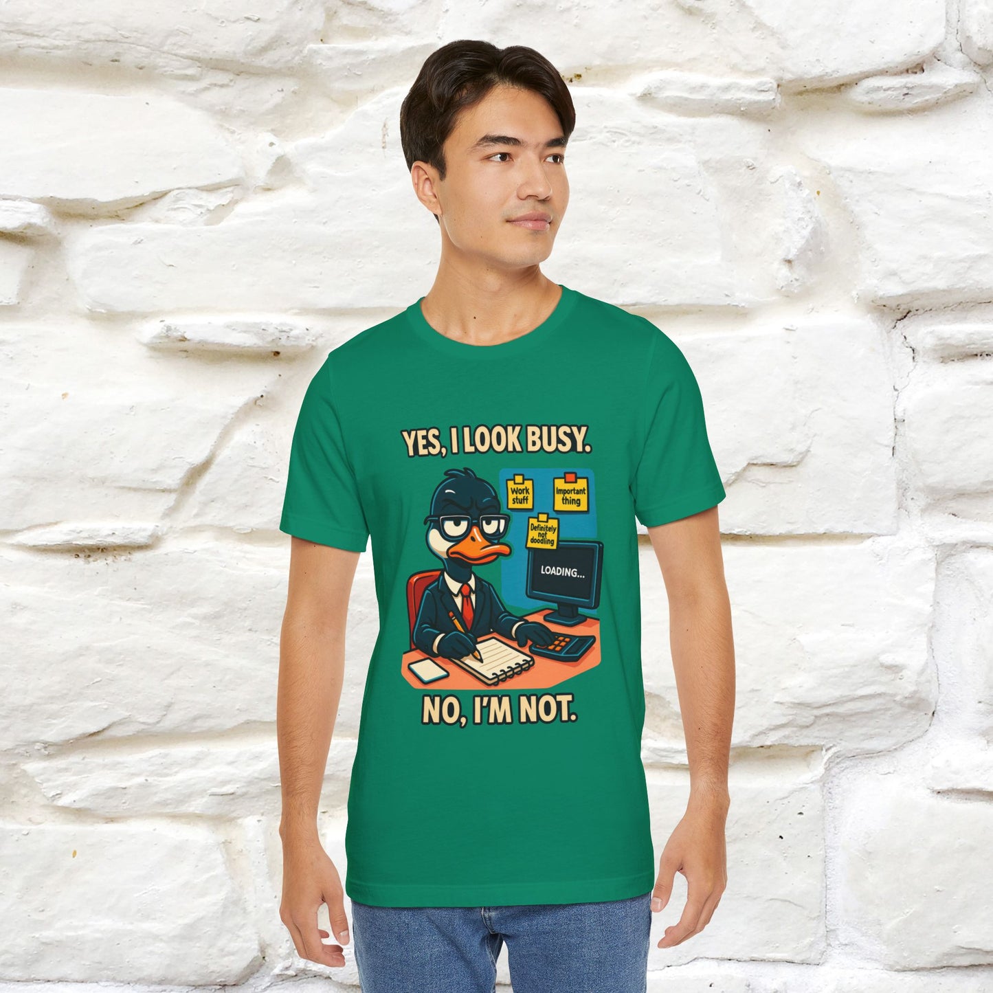 ''Yes, I Look Busy. No I'm Not.''|  Sarcastic Cat T-Shirt | Nunu&Miao Studio