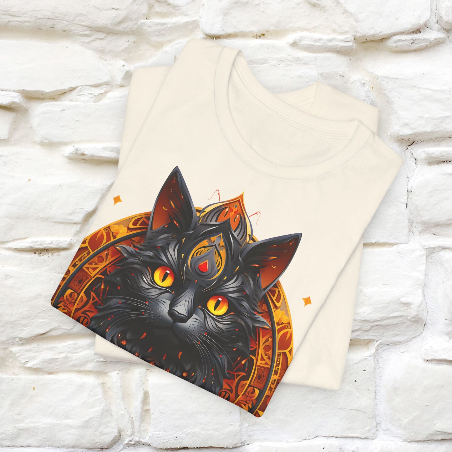 "Black Cat  T-Shirt for Men & Women | 100% Cotton* | Purrfect Cat Lover Tee 🐾"