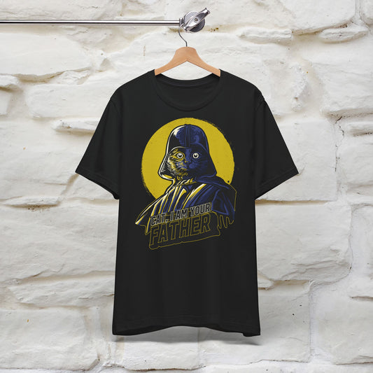 Cat I Am Your Father T-Shirt | Fun Cat & Movie Parody Tee for Men & Women | 100% Cotton