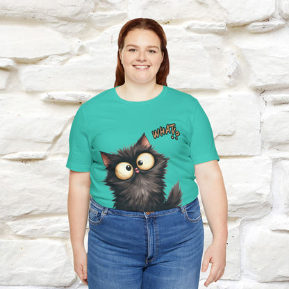 ''What ?'' | Cat T-Shirt  | Nunu&Miao Studio