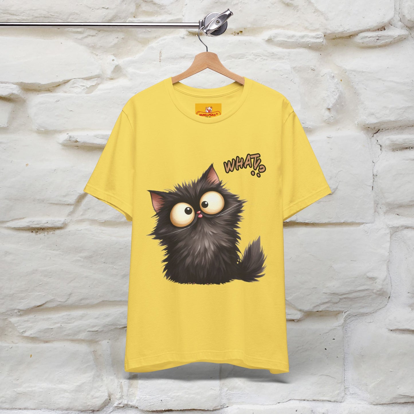 ''What ?'' | Cat T-Shirt  | Nunu&Miao Studio