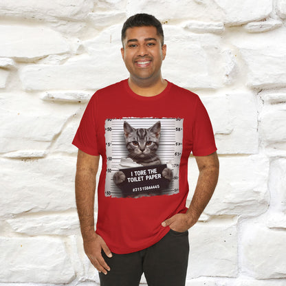 ''I Tore The Toilet Paper'' | Funny Cat T-Shirt | Nunu&Miao Studio