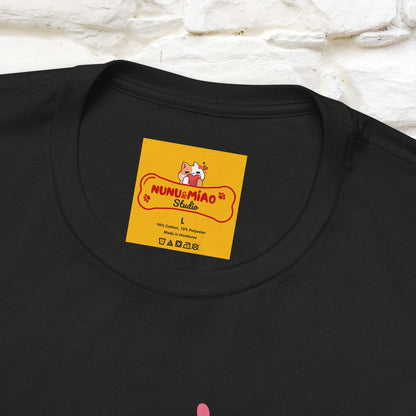 ''The Power Of Meow'' Cat T-Shirt Front and Back Design | Nunu&Miao Studio