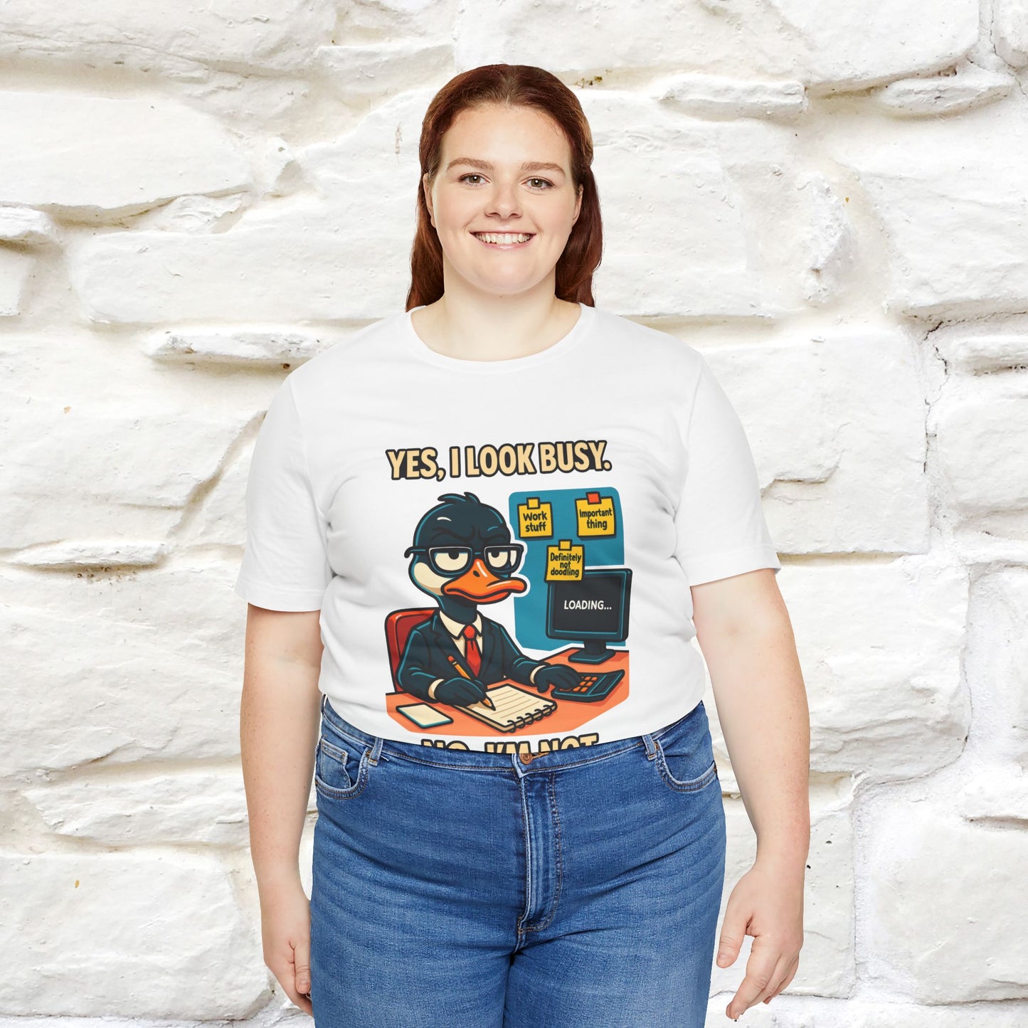 ''Yes, I Look Busy. No I'm Not.''|  Sarcastic Cat T-Shirt | Nunu&Miao Studio