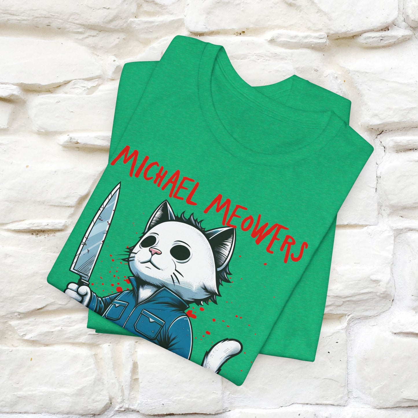 Michael Meowers T-Shirt | Playful Cat Parody Tee for Men & Women | 100% Cotton*