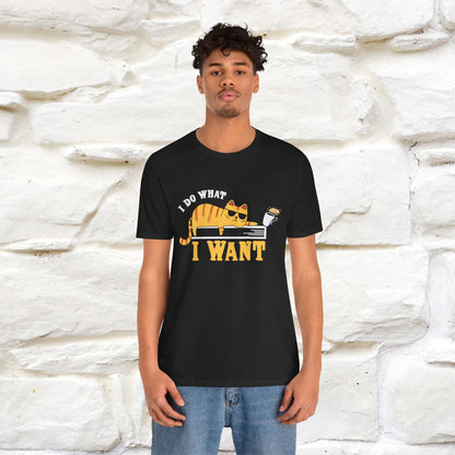 "I Do What I Want" Cat T-Shirt | Nunu & Miao Studio