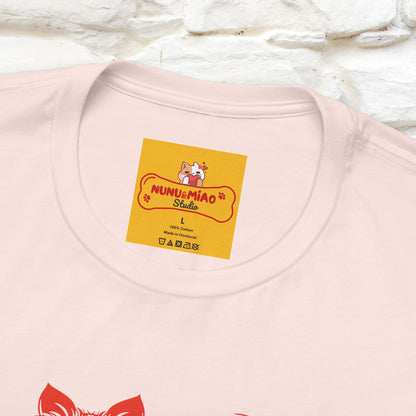 "The Third Eye'' Cat T-Shirt Front and Back Design | Nunu&Miao Studio