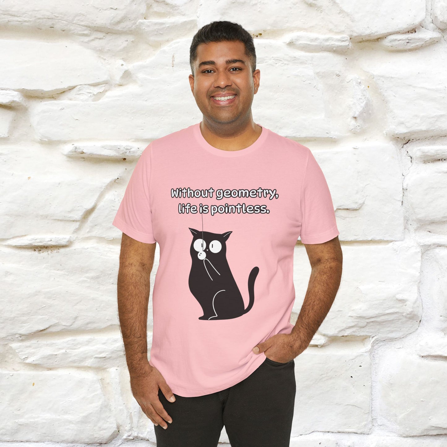 ''Without geometry, life is pointless.''| Funny T-Shirt | Nunu&Miao Studio