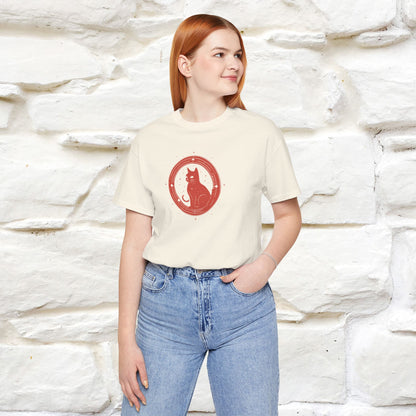 "Superbia'' Cat T-Shirt Front and Back Design | Nunu&Miao Studio