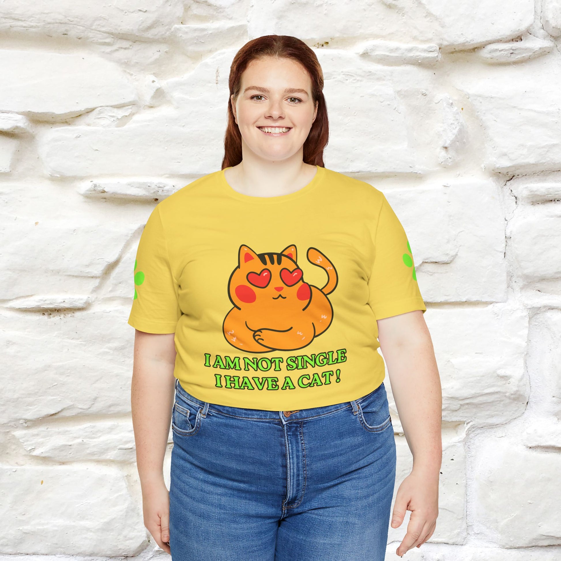''I’m Not Single, I Have a Cat'' |Cat Shirt | Nunu&Miao Studio - Nunu&Miao Studio