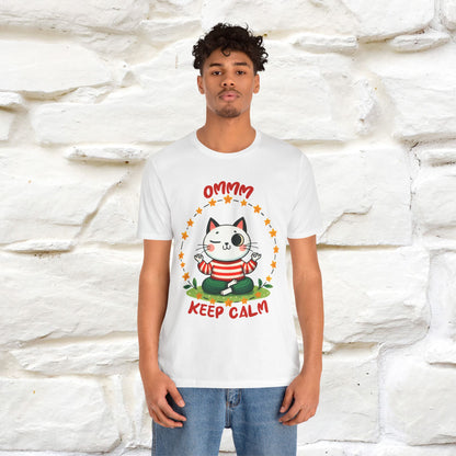 ''Ommm, Keep Calm'' Cat T-Shirt | Nunu&Miao Studio