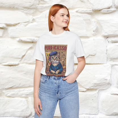 ''Purr-Icasso Masters Of Meows'' | CatT-Shirt | Nunu&Miao Studio