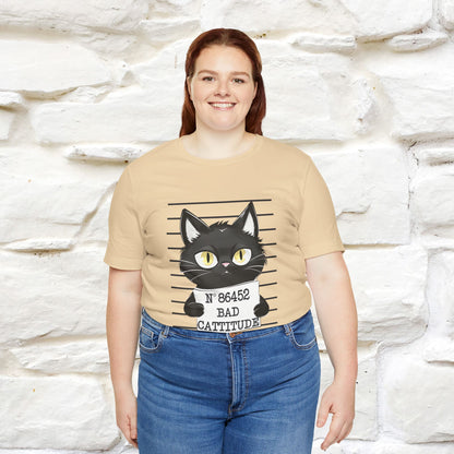 "Bad Cattitude" T-Shirt for Men & Women | 100% Cotton*