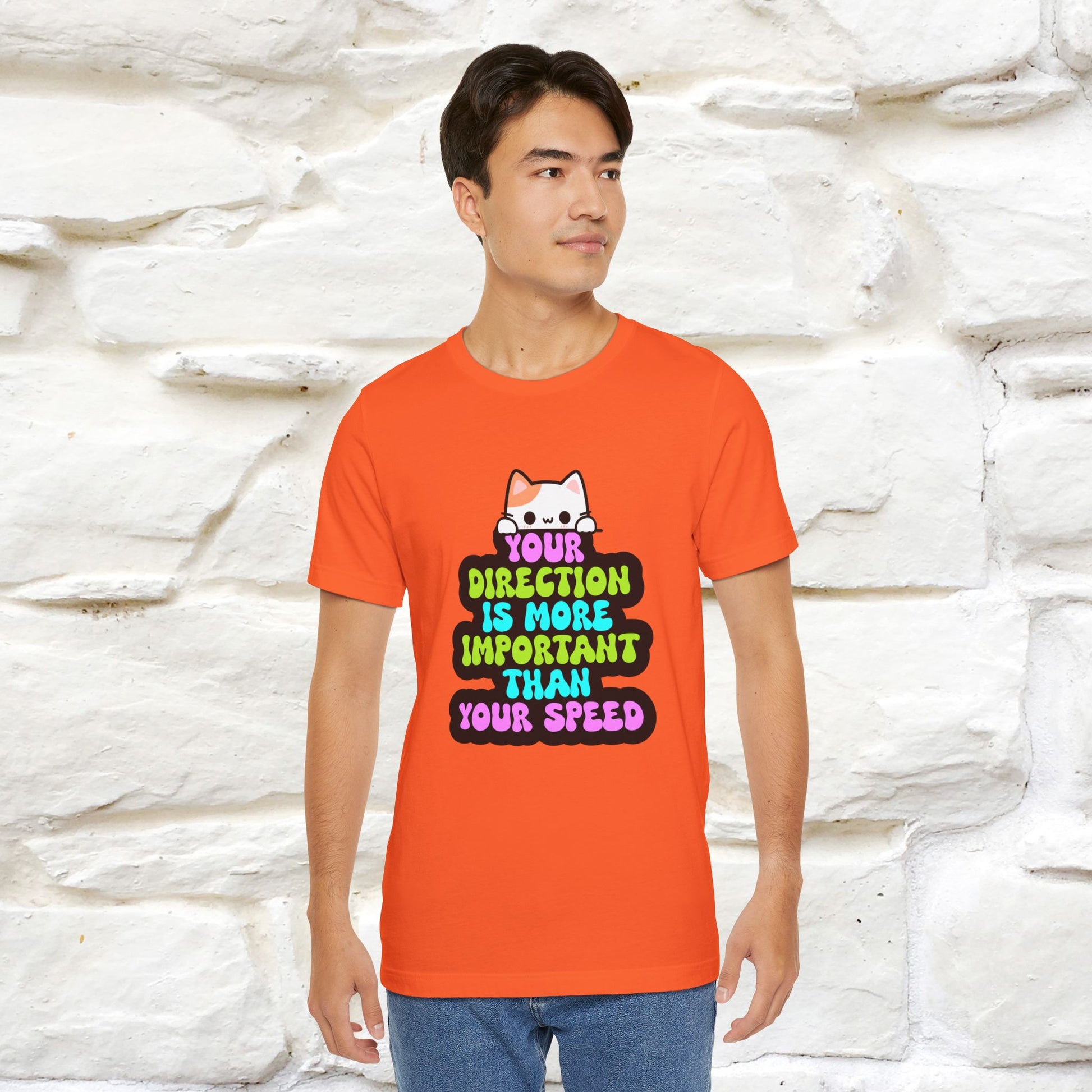 "Your Direction Is More ..." |  Cat T-shirt | Nunu&Miao Studio - Nunu&Miao Studio